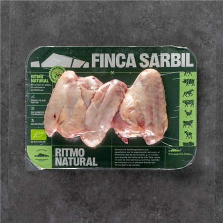 Alas o Alitas de pollo ecológico