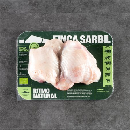Contramuslo de pollo ecológico