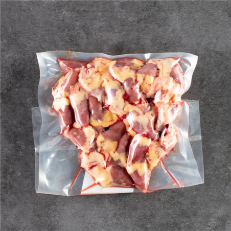 Corazones de pollo ecológico