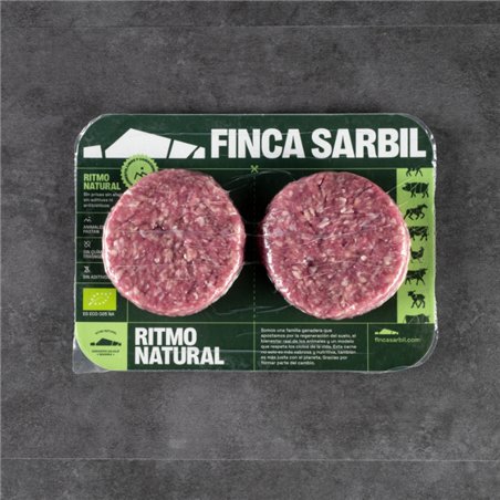 Hamburguesa de chuletón ecológico