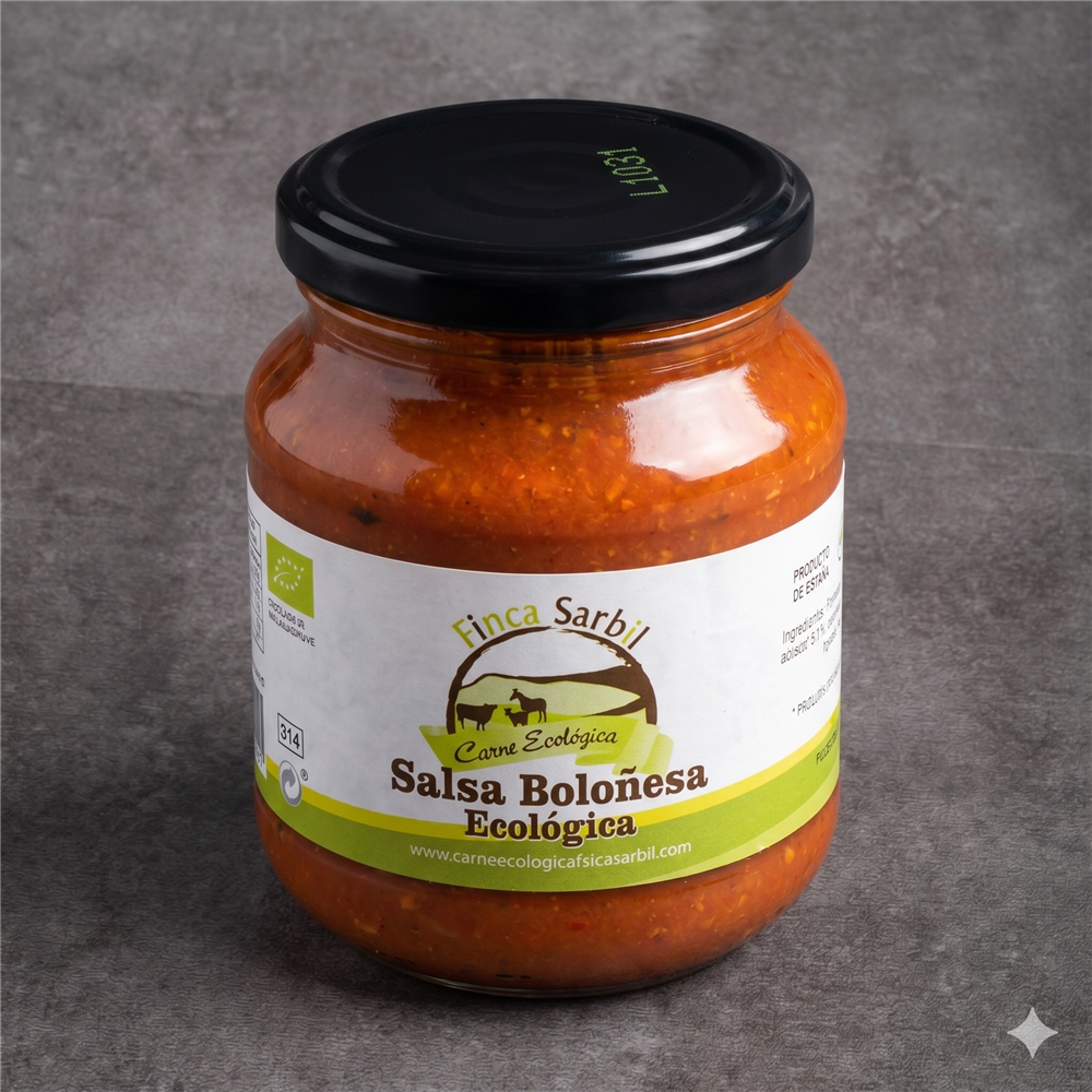Salsa Boloñesa Ecológica