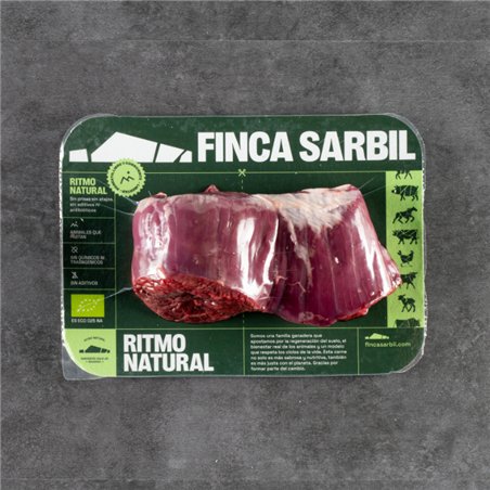 Tira de entraña de ternera ecológica